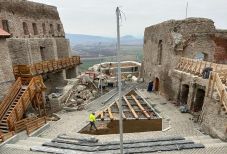 Hamarosan befejezik Déva várának felújítását