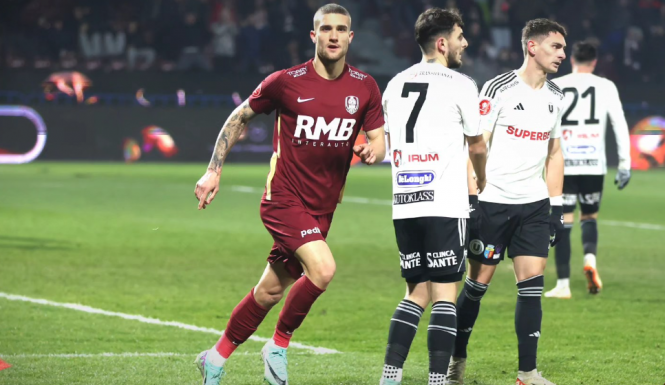 SuperLiga: „Felnégyelte” ellenfelét a CFR a kolozsvári derbin