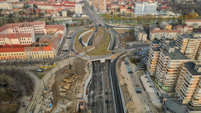 Radikális változás: megnyitották a forgalom előtt Nagyvárad grandiózus átjáró-hálózatát