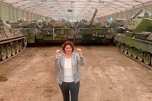 Németország Leopard 1 típusú harckocsikkal is támogatja Ukrajnát