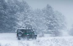 A katasztrófavédelem felhívása: hóviharban ne induljanak útnak!