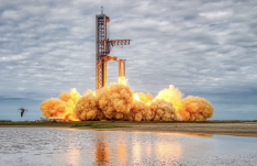 Minden idők legerősebb rakétarendszerét tesztelte a SpaceX