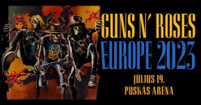 Budapesten és Bukarestben is fellép idén nyáron a Guns n' Roses 