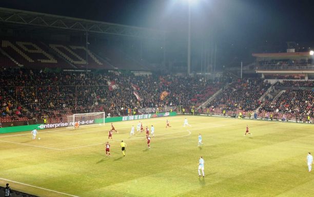 Konferencia Liga: a CFR-nek csak a tisztes helytállásra futotta a Lazio ellen