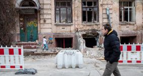 A háború egy éve alatt 160 civil halt meg Kijevben 