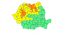 Másodfokú figyelmeztetés: erős havazásra és hófúvásokra kell készülni az ország jelentős részében