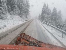 Tombol a tél a Máramarosi-havasokban