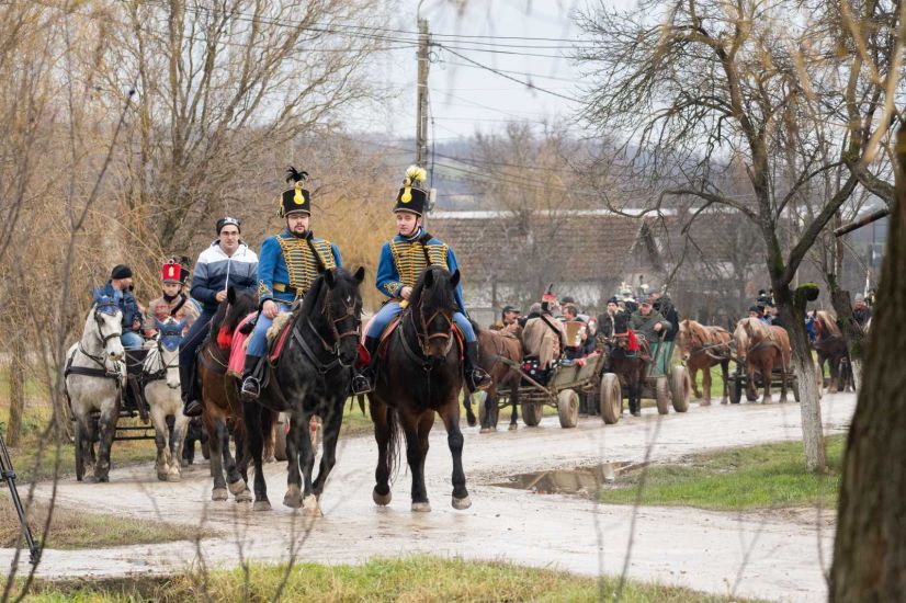 Hagyományőrző huszárok portyáztak az Érmelléken