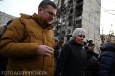 Az ukrán külügyminiszter még több katonai támogatást vár Németországtól