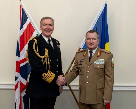 Vezérkari főnök: az Egyesült Királyság fontos szövetségese és stratégiai partnere Romániának