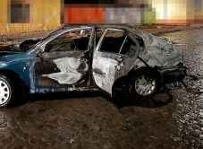 Gyergyószentmiklós: rossz helyen parkolt az autó, felgyújtották