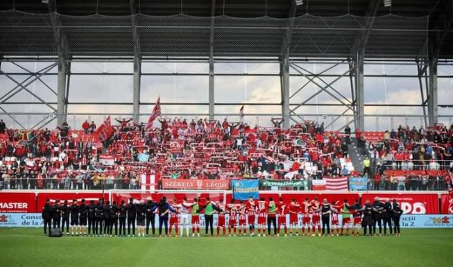 FRISSÍTVE – Magyarellenes skandálás miatt felfüggesztették a Sepsi OSK–FCU Craiova futballmérkőzést