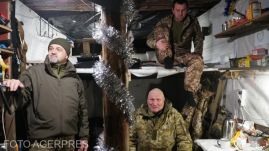 Így élnek földalatti lövészárkokban az ukrán katonák (KÉPRIPORT)