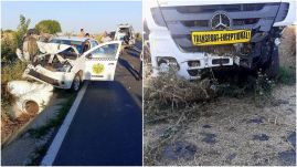 Súlyos baleset: négy jármű ütközött, öt személy megsérült