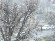 Tizenegy év után ismét havazik