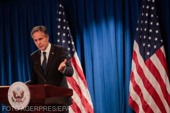 Antony Blinken: Ukrajna nem válhat NATO-taggá míg zajlik a háború