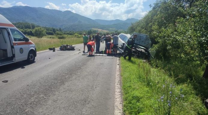 Életét vesztette két magyarországi motoros Hunyad megyében
