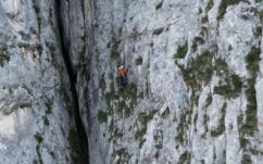 Hegyimentők segítettek a Keresztényhavas falán rekedt sziklamászókon