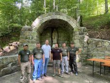 Zajlik a bálványosi Mária-kegyhely felújítása