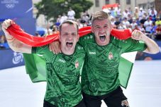 Európa Játékok – Aranyérmes a magyar férfi páros teqballban