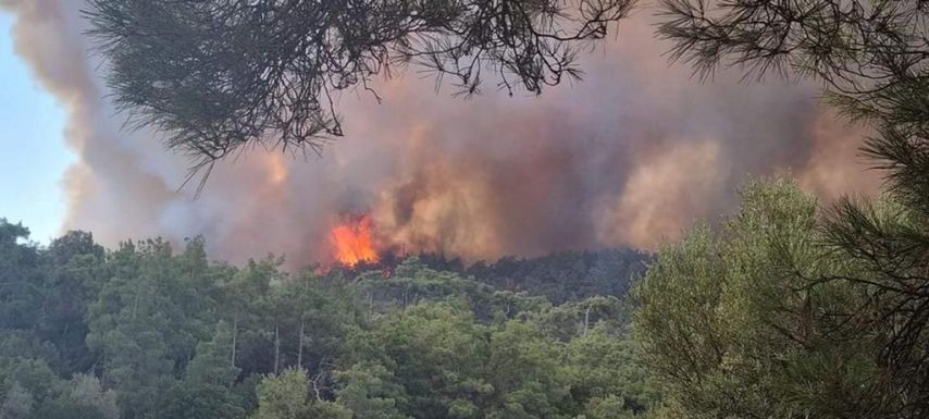 Rodoszon 30 ezer embert kellett evakuálni a tűzvész miatt