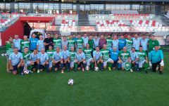 Háromgólos Székelyföld-diadal az FTC elleni öregfiúk gálameccsen