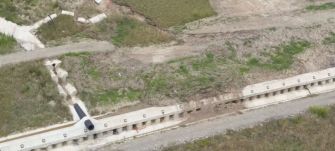 Újra földcsuszamlás fenyegeti a Szászsebes és a Torda közötti autópályát