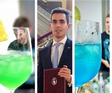 A koktélkészítő dékánhelyettes: dr. Szász Levente hétköznap egyetemi tanár, hétvégenként „báros”, az ünnepségek lelke