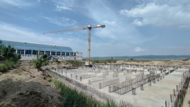 Kézdivásárhelyi uszoda: továbbra is zajlik a terep előkészítése