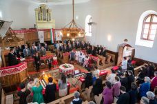 Megáldották a megújult harasztosi református templomot