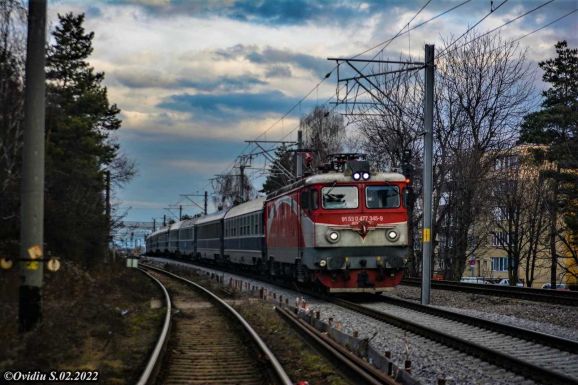 Rekordsebességgel száguldott egy vonat Erdélyben