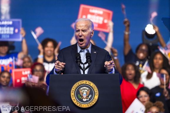 A gazdagok megadóztatását ígérte Joe Biden újraválasztási kampányának első nagygyűlésén