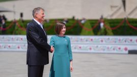 Iohannis: Románia nem tud tisztán katonai segítséget nyújtani Moldovának, de segíthet a hadserege felszerelésében