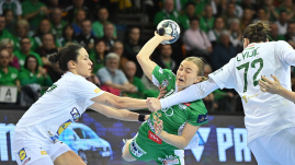 Női kézilabda BL: először jutott két magyar csapat a négyes döntőbe