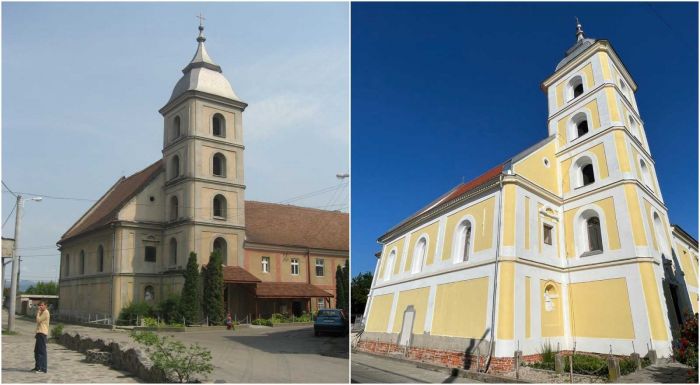 Megújult a dévai ferences templom