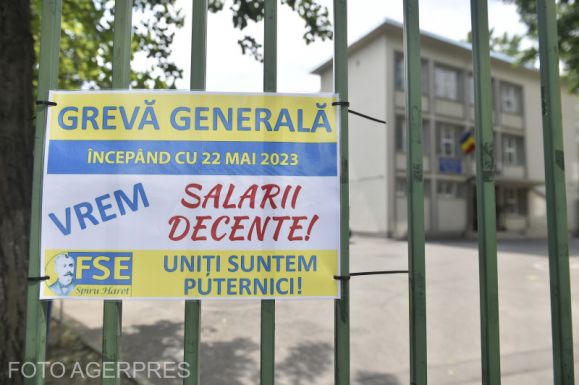 Elégedetlenek a tanügyi szakszervezetek, a sztrájk folytatódik