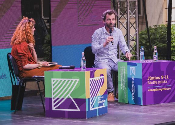 Grecsó Krisztián Kolozsváron: érdekes módon kommunikál veled a sors, csak figyelni kell rá
