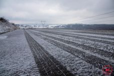 Máramarosban nehézkes a közlekedés a télies útviszonyok miatt