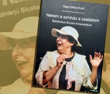 Bemutatták Biluska Annamária, a marosvásárhelyi Tompa Miklós Társulat színésznőjének életinterjúját