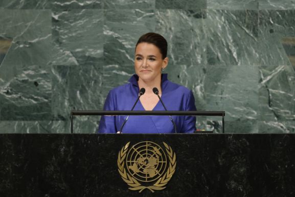 Novák Katalin New Yorkban: a háborút nem táplálni kell, hanem megállítani