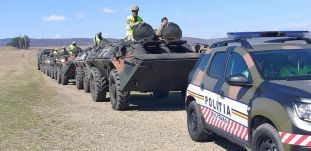 Helikopteres hadgyakorlatot tartanak Sepsiszentgyörgyön