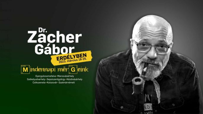 Újra Erdélybe látogat dr. Zacher Gábor toxikológus: ezúttal a dühről, a frusztrációról és a haragról tart előadásokat