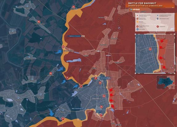 Bahmut keleti része orosz kézre került a Wagner csoport alapítója szerint