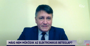 Vass Levente a digitális beteglapról: elavult a rendszer és nem is értenek hozzá