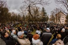 Nagy tömeg vett részt Marosvásárhelyen a 48-as megemlékezésen