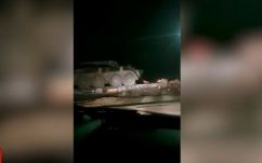 Kisiklott egy katonai felszerelést szállító tehervonat Brassó megyében