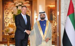 Az Egyesült Arab Emírségekben tárgyalt Klaus Iohannis