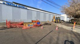 Felújítják Sepsiszentgyörgy fontosabb utcáit: vezetékcsere zajlik az aszfaltozás előtt