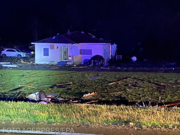 Pusztító tornádó söpört végig Mississippi államon