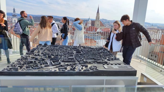 Kolozsvár a magasból: megújulva várja a látogatókat a Tűzoltótorony